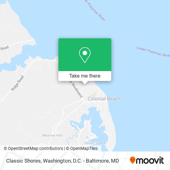 Classic Shores map
