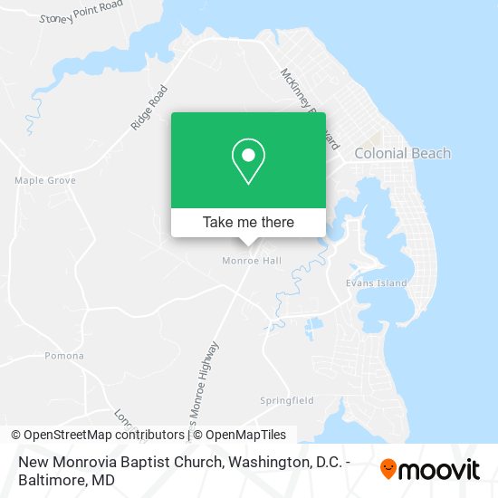 Mapa de New Monrovia Baptist Church