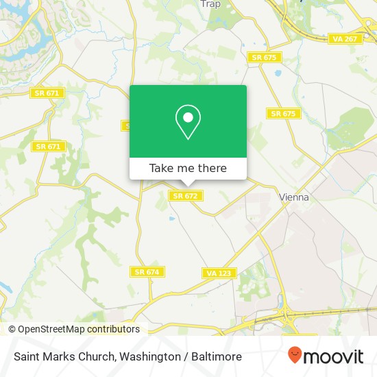 Saint Marks Church map