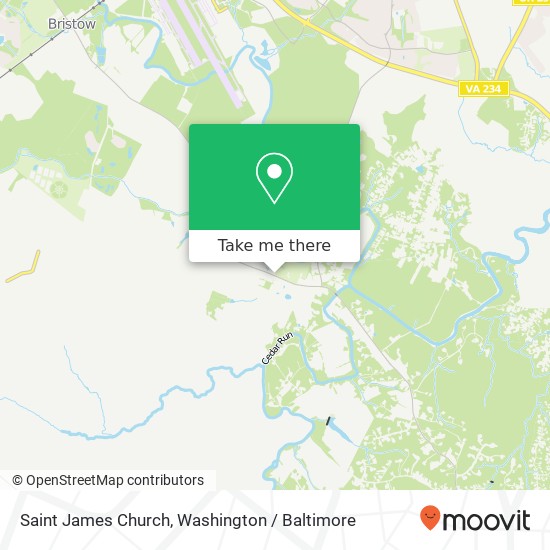 Saint James Church map