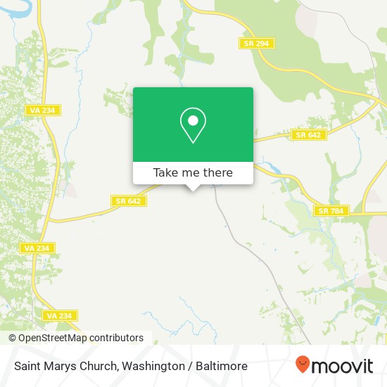 Saint Marys Church map