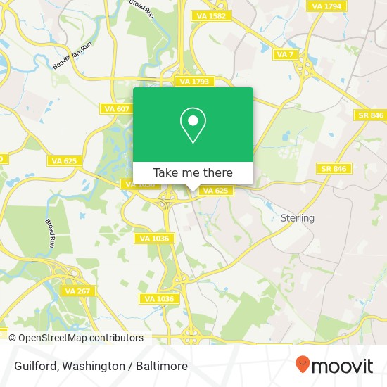 Guilford map