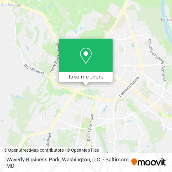 Mapa de Waverly Business Park