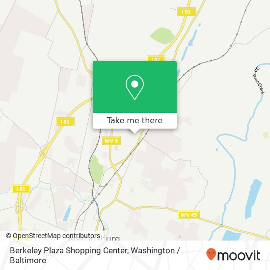 Mapa de Berkeley Plaza Shopping Center