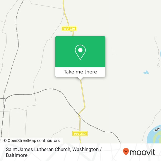 Saint James Lutheran Church map