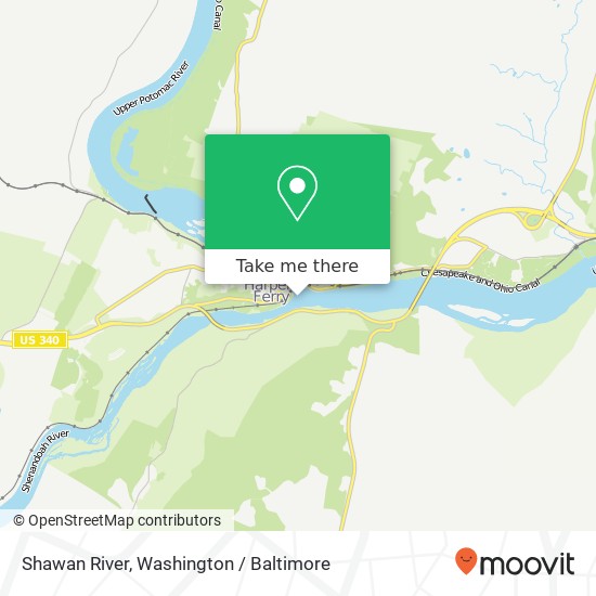 Mapa de Shawan River