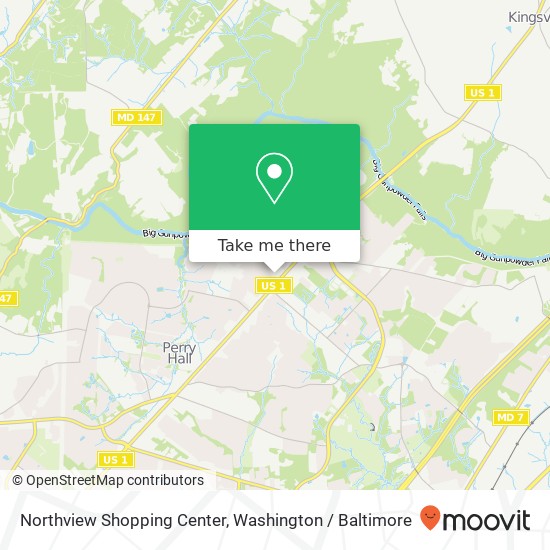 Mapa de Northview Shopping Center