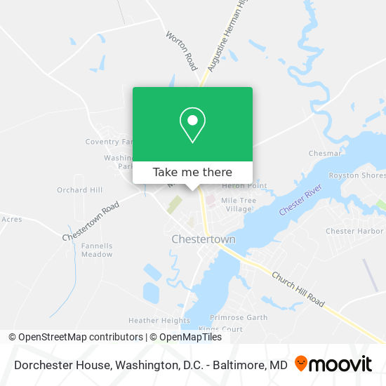 Mapa de Dorchester House