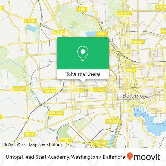 Umoja Head Start Academy map