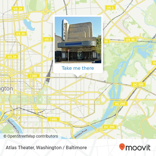 Mapa de Atlas Theater