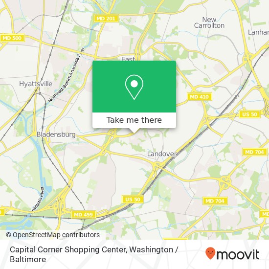 Mapa de Capital Corner Shopping Center