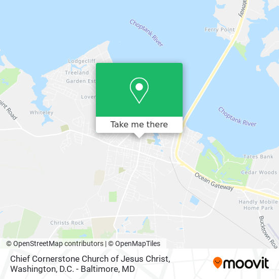 Chief Cornerstone Church of Jesus Christ map