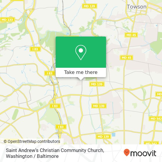 Mapa de Saint Andrew's Christian Community Church