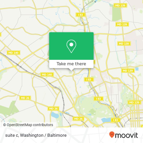 suite c, 2530 Edgecombe Cir N suite c, Baltimore, MD 21215, USA map