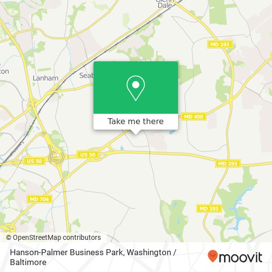 Mapa de Hanson-Palmer Business Park