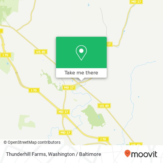 Thunderhill Farms map