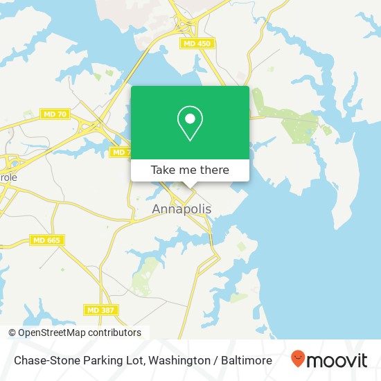 Chase-Stone Parking Lot map