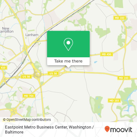 Mapa de Eastpoint Metro Business Center