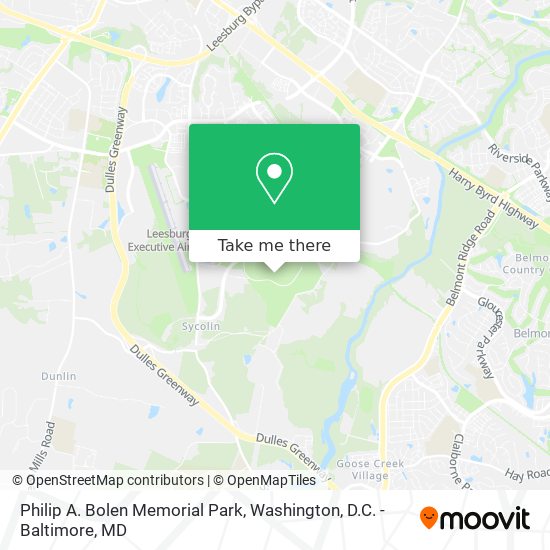 Philip A. Bolen Memorial Park map