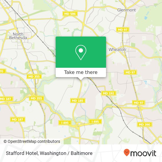 Mapa de Stafford Hotel