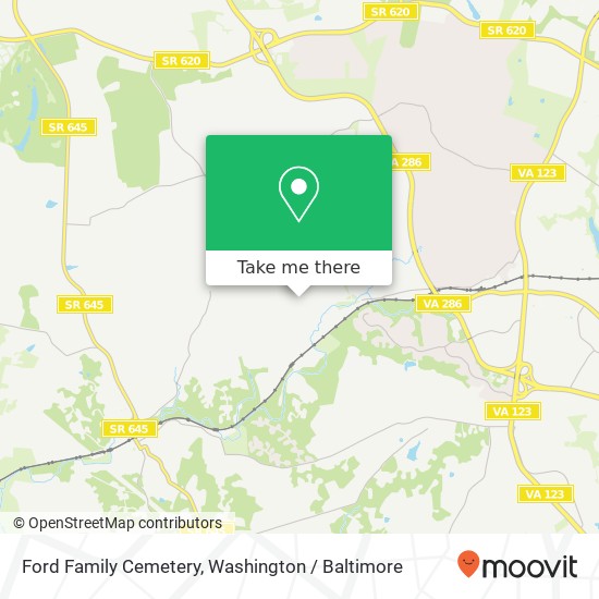 Ford Family Cemetery map