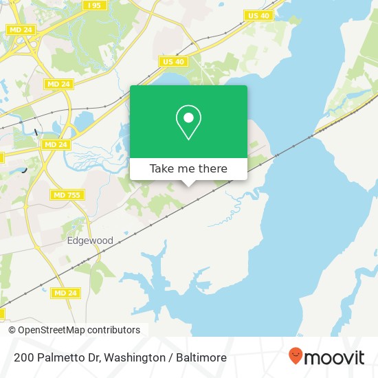 200 Palmetto Dr, Edgewood, MD 21040 map