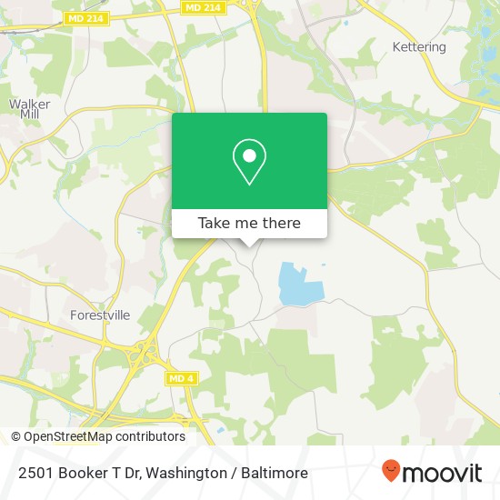 2501 Booker T Dr, Upper Marlboro, MD 20774 map