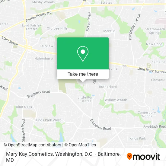 Mapa de Mary Kay Cosmetics