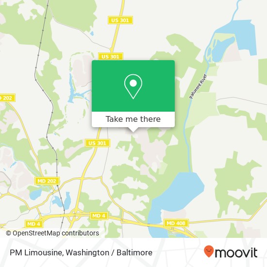 Mapa de PM Limousine