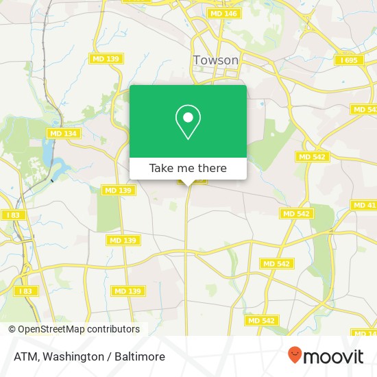 Mapa de ATM, 6700 York Rd