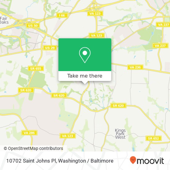 10702 Saint Johns Pl, Fairfax, VA 22030 map