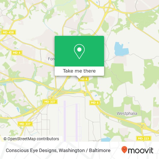 Conscious Eye Designs, 8329 Old Marlboro Pike map