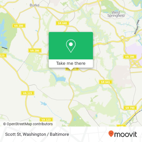 Scott St, Springfield, VA 22153 map