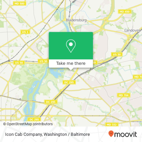 Icon Cab Company map