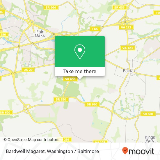 Bardwell Magaret map