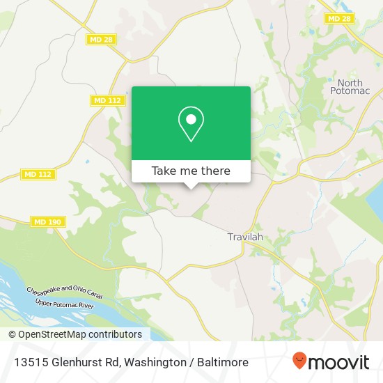 13515 Glenhurst Rd, Gaithersburg, MD 20878 map