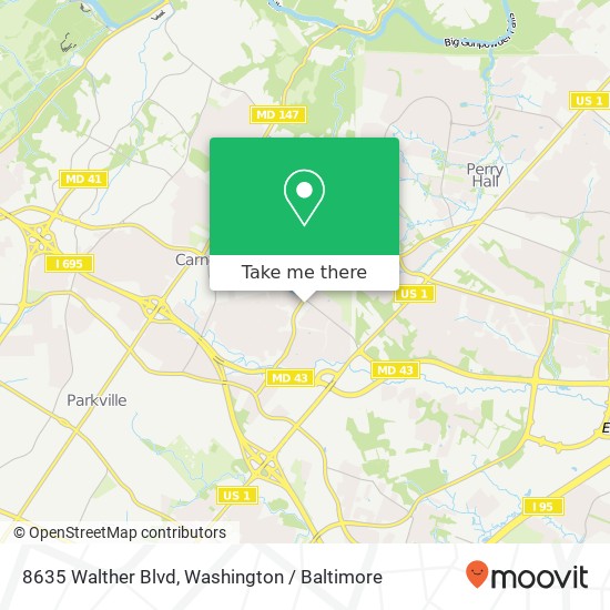 8635 Walther Blvd, Nottingham, MD 21236 map