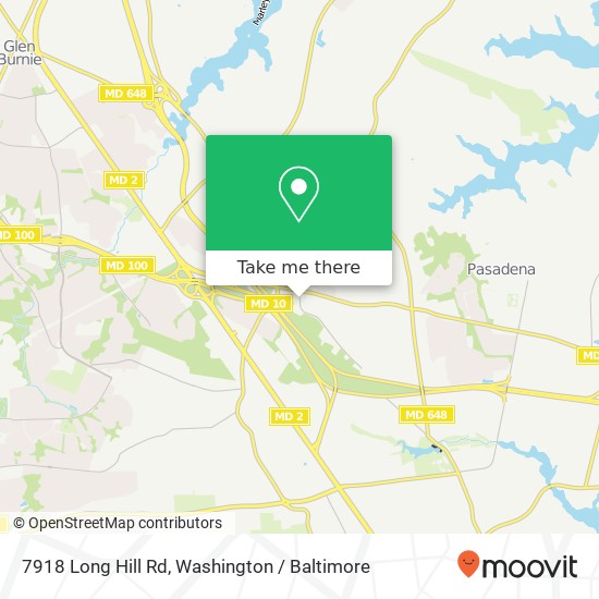 7918 Long Hill Rd, Pasadena, MD 21122 map