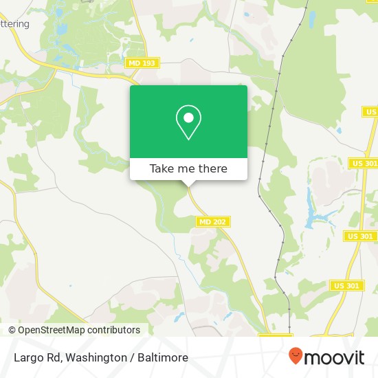 Largo Rd, Upper Marlboro, MD 20772 map