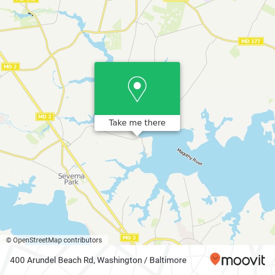 400 Arundel Beach Rd, Severna Park, MD 21146 map