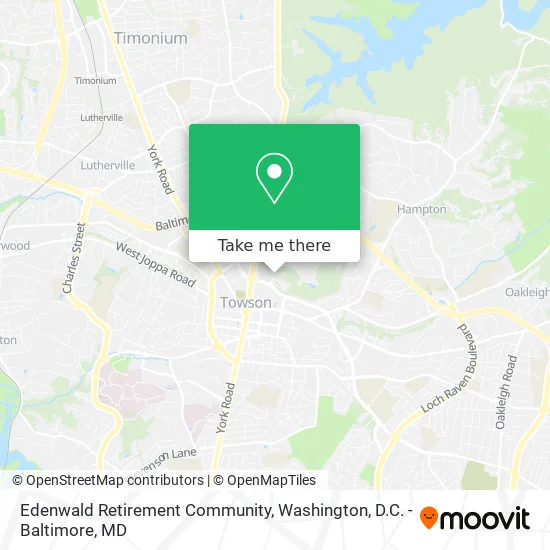 Edenwald Retirement Community map
