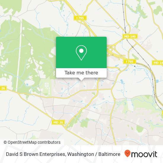 David S Brown Enterprises, 9510 Coyle Rd map