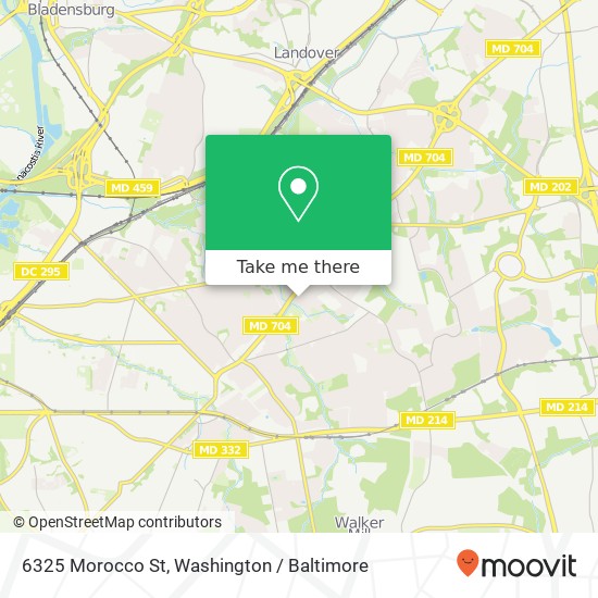 6325 Morocco St, Capitol Heights, MD 20743 map
