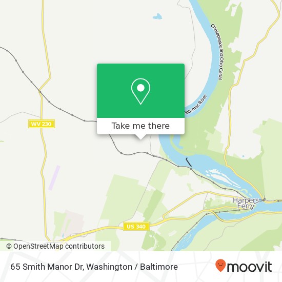 65 Smith Manor Dr, Harpers Ferry, WV 25425 map