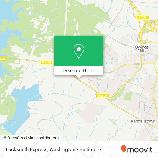 Locksmith Express, 10206 Liberty Rd map