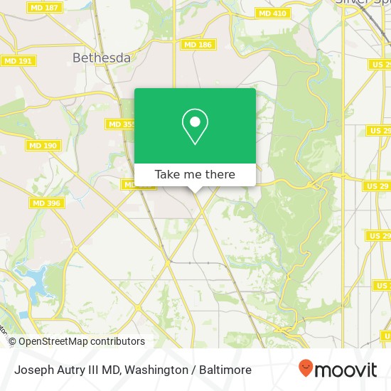 Joseph Autry III MD map