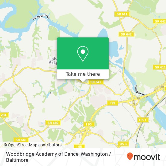 Woodbridge Academy of Dance, 2235 Old Bridge Rd map