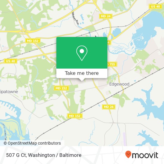 507 G Ct, Edgewood, MD 21040 map