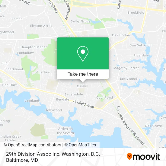 29th Division Assoc Inc map