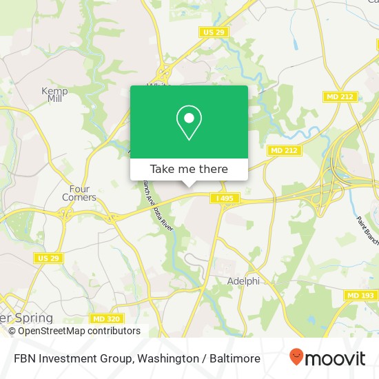 Mapa de FBN Investment Group